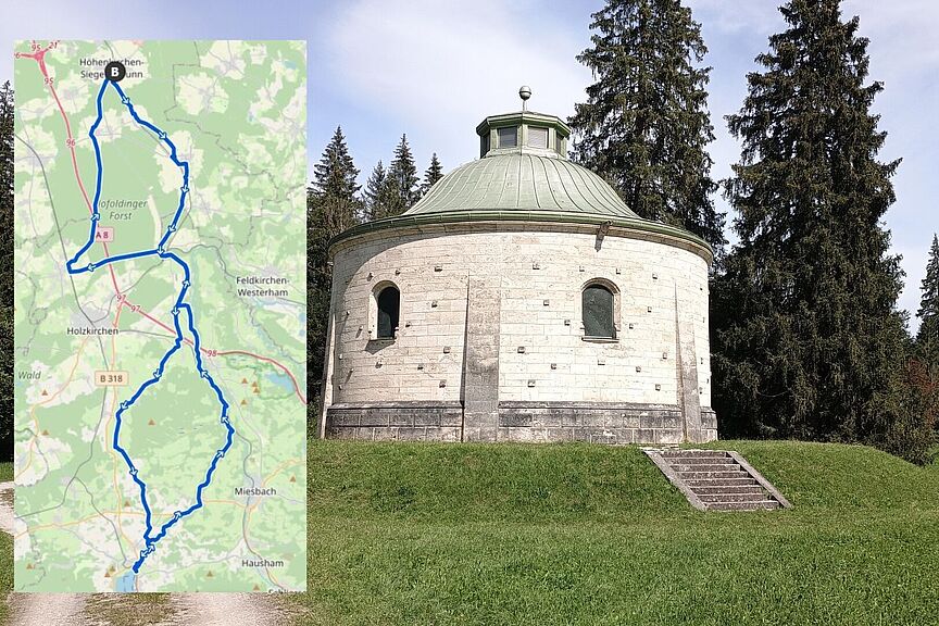 Wasserschloss Reisach mit Karte Wasserschloss Reisach mit Karte