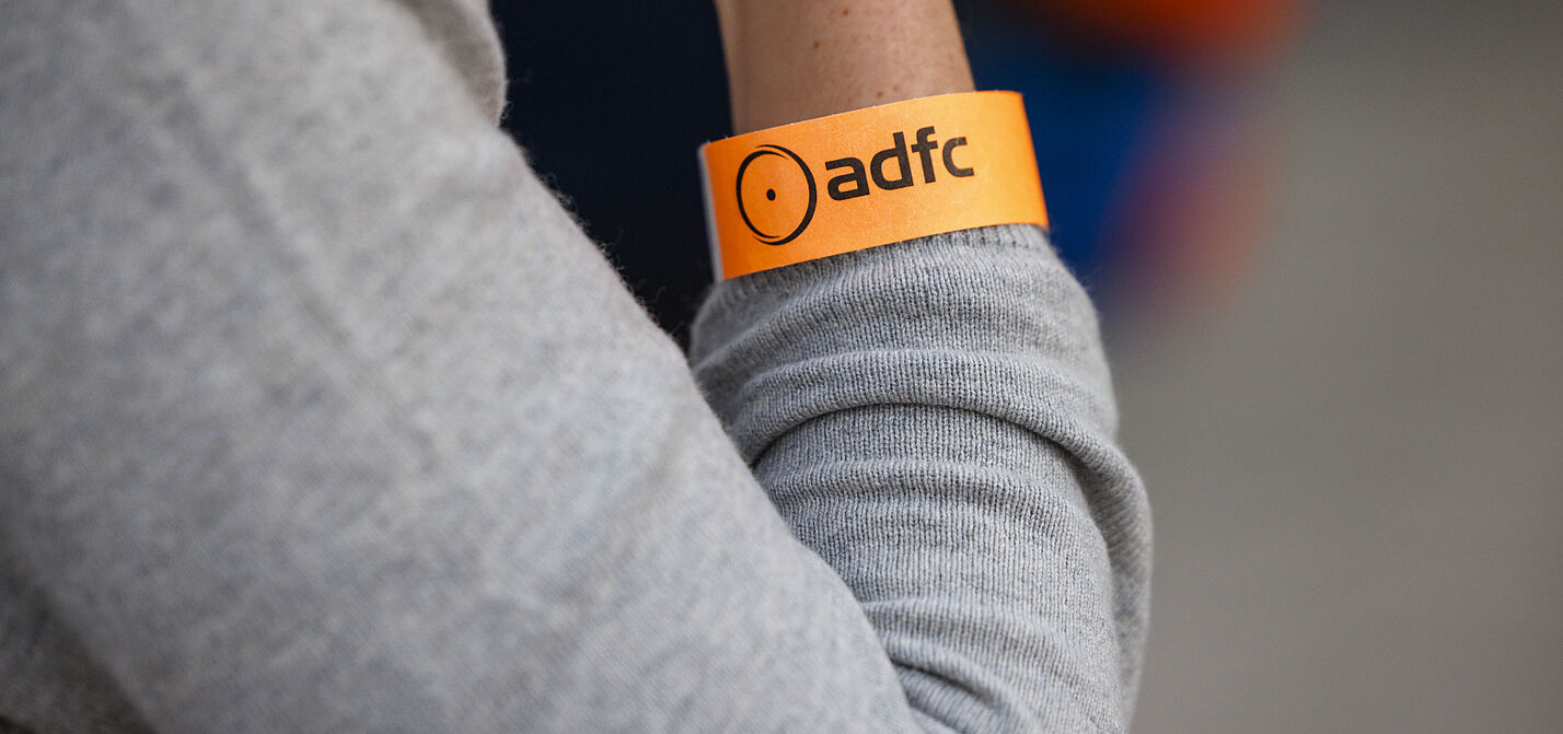 Eintrittsbändchen ADFC Veranstaltung Eintrittsbändchen ADFC Veranstaltung